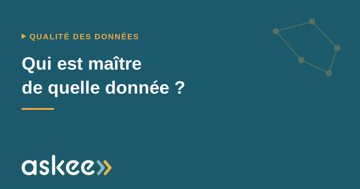 Qualité des données et MDM — article Askee