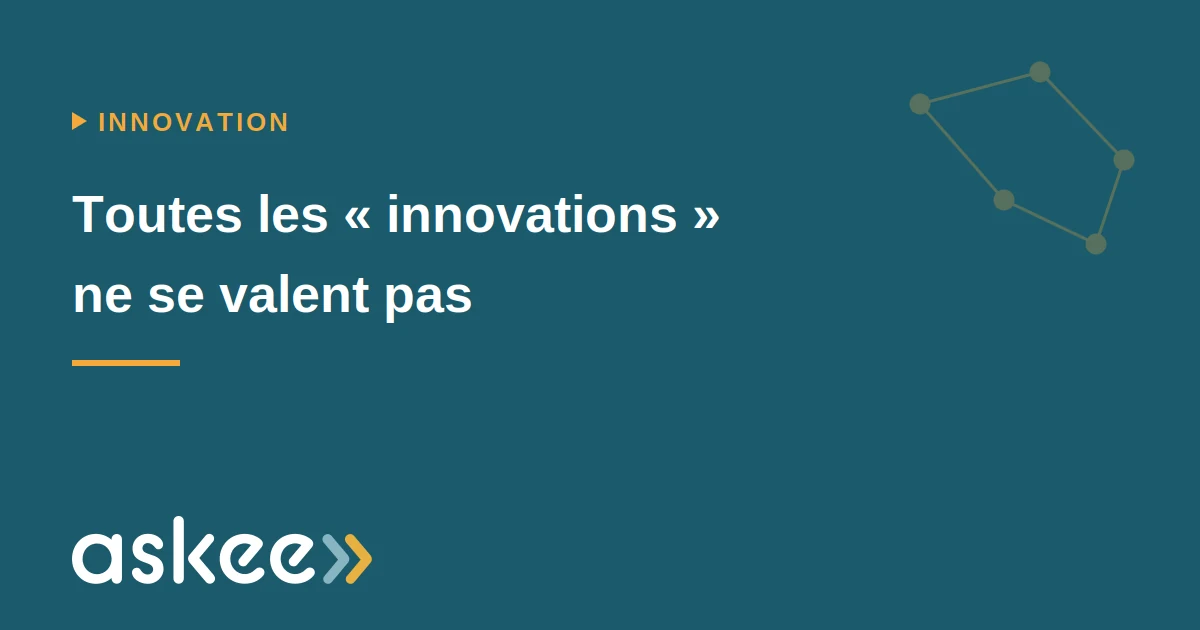 Trier les innovations dans un SI — article Askee